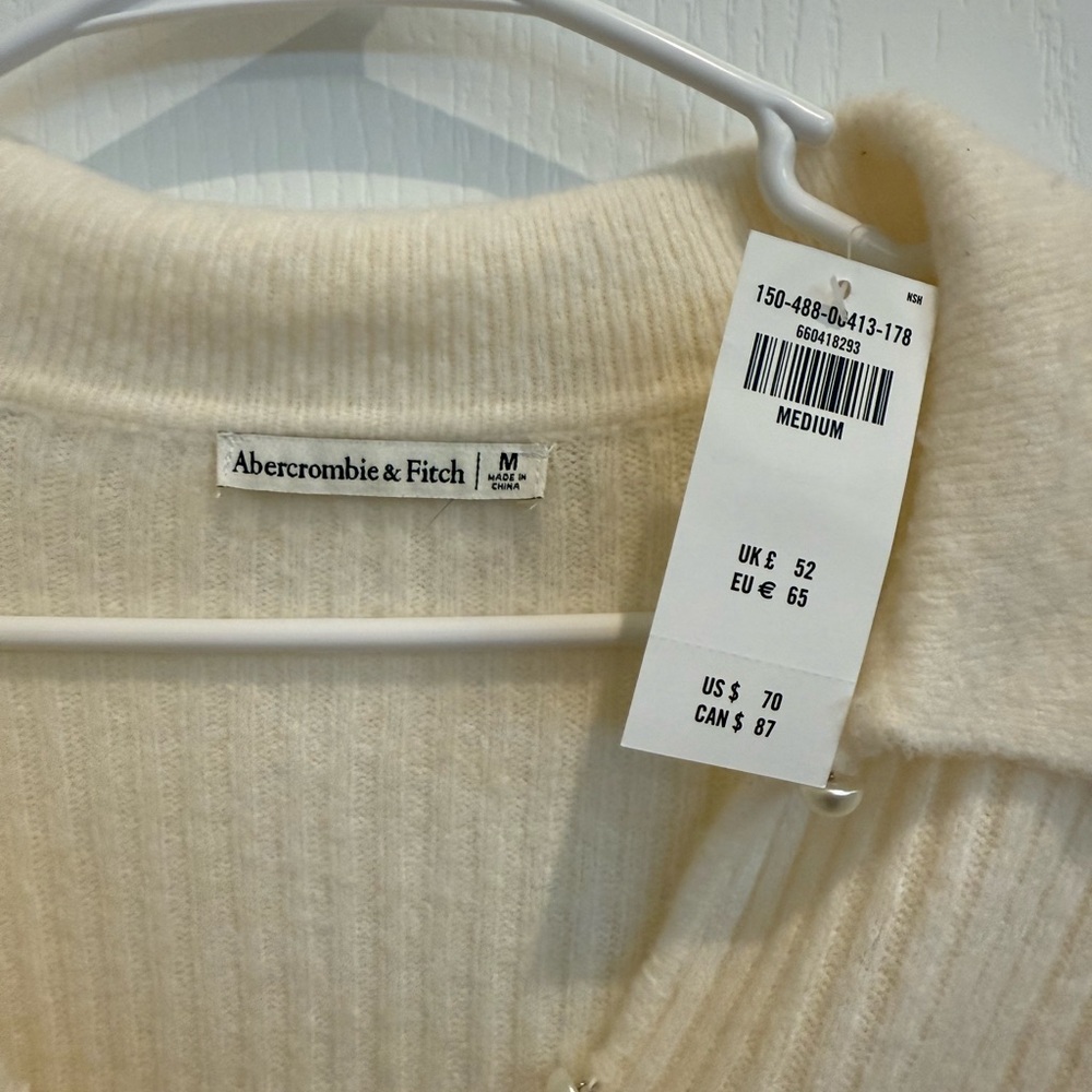 Abercrombie& Fitch Women Sweater Cardigan - Picture 3 of 4